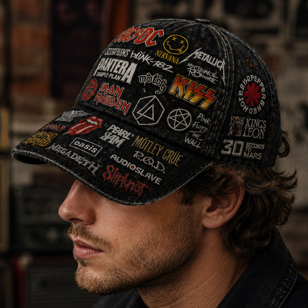 Personalized Classic Rock Cap for Music Lovers | Legends Edition Classic Cap GradoCreations