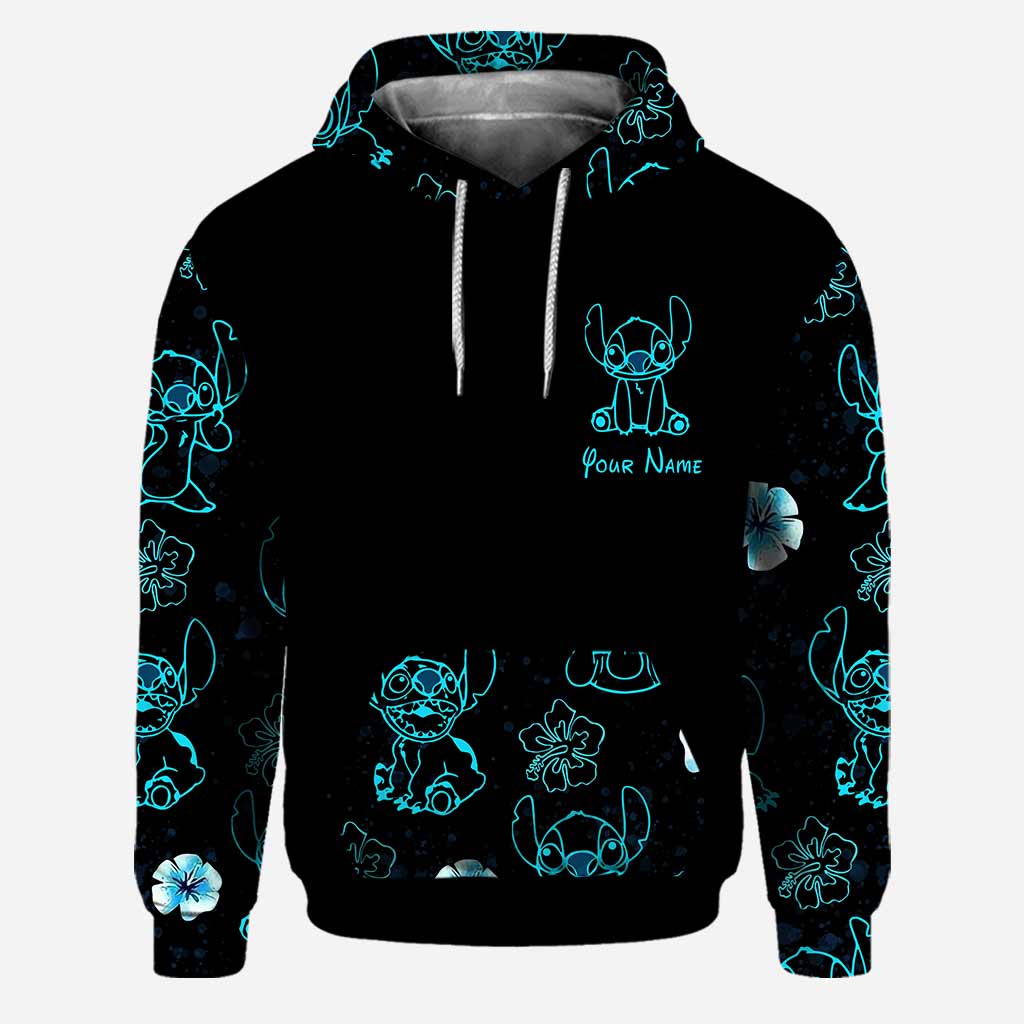 Personalized Ohana Means Family Hoodie and Leggings Set Hoodie & Leggings GradoCreations