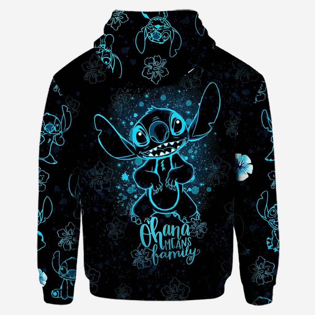 Personalized Ohana Means Family Hoodie and Leggings Set Hoodie & Leggings GradoCreations