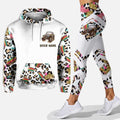 Personalized Car Hoodie and Leggings Set Custom Name Gift Hoodie & Leggings GradoCreations