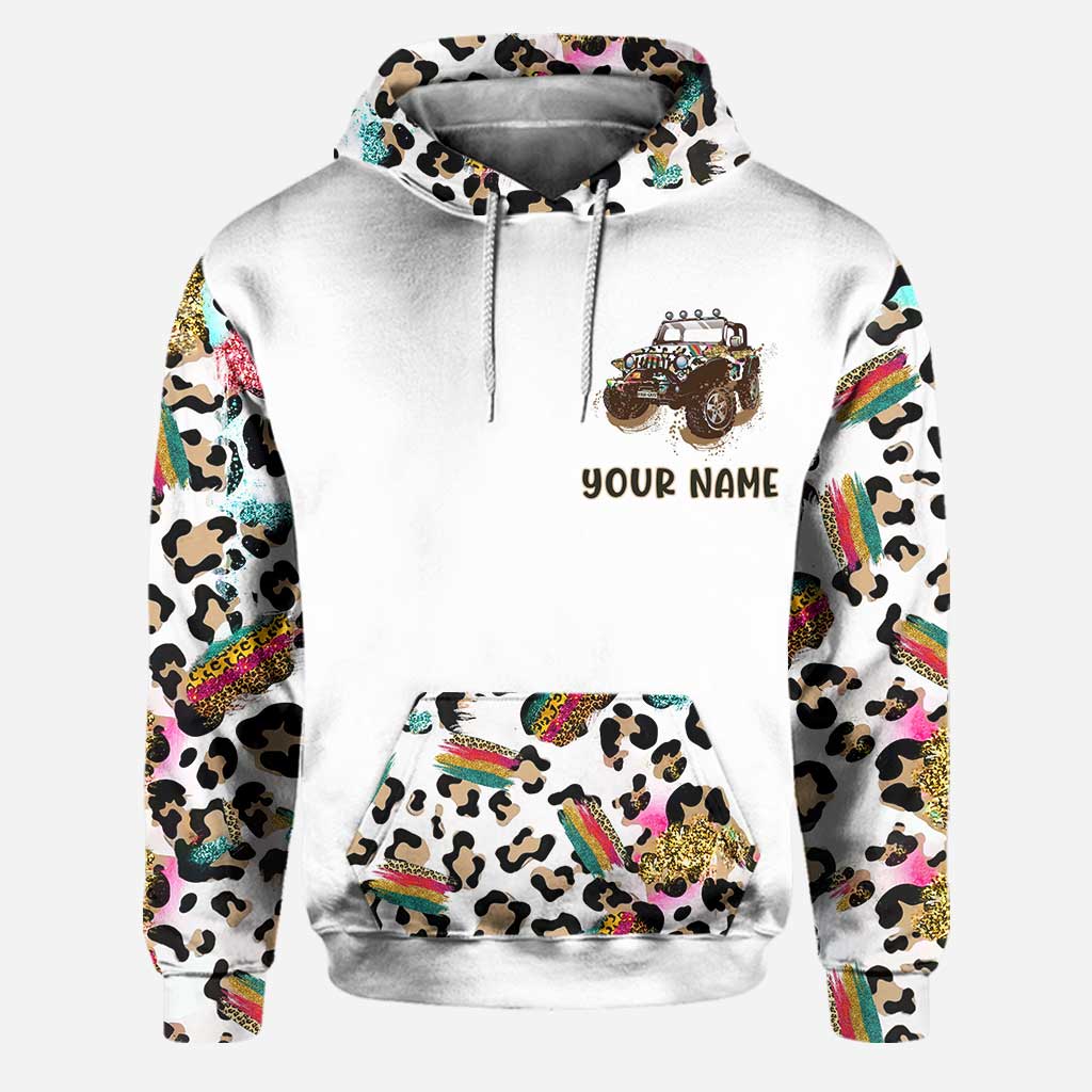 Personalized Car Hoodie and Leggings Set Custom Name Gift Hoodie & Leggings GradoCreations