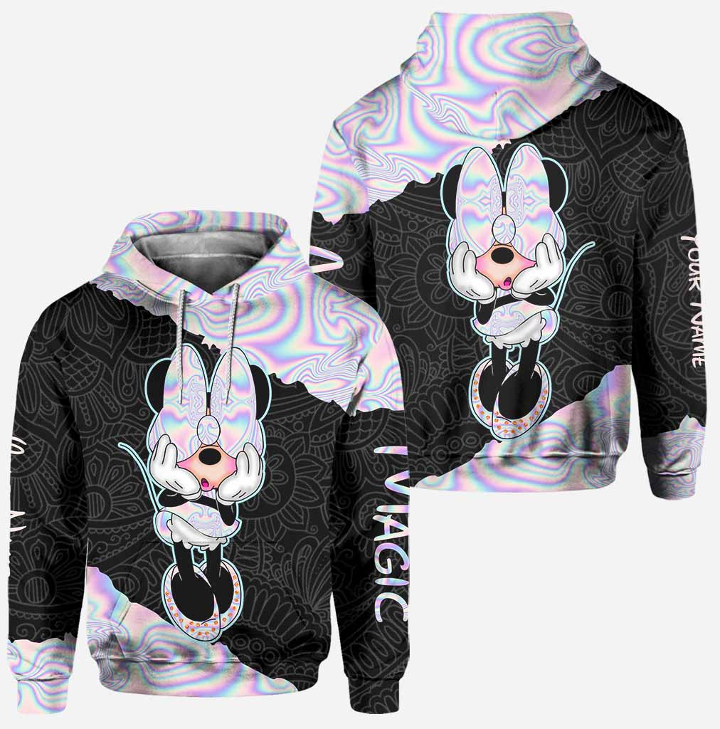Personalized Magic Mouse Hoodie and Leggings Set for Kids Hoodie & Leggings GradoCreations