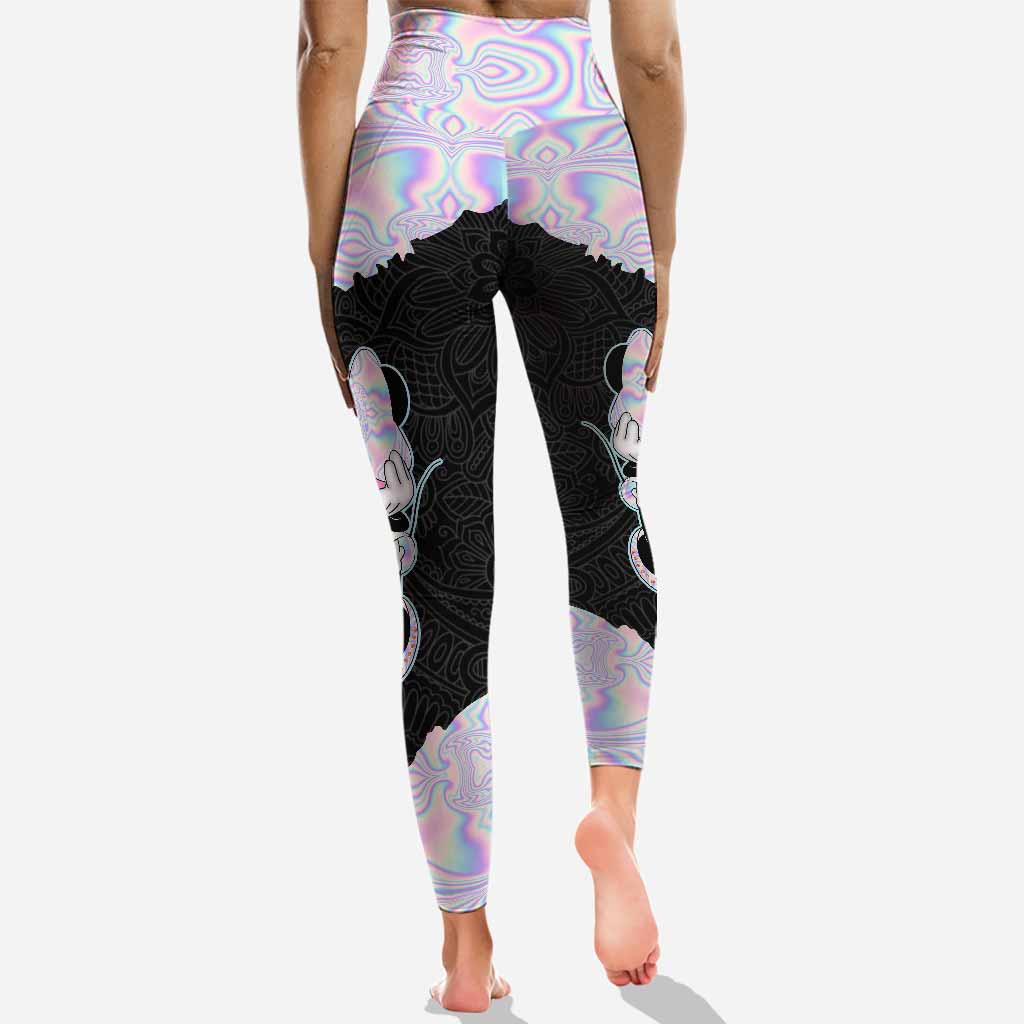 Personalized Magic Mouse Hoodie and Leggings Set for Kids Hoodie & Leggings GradoCreations