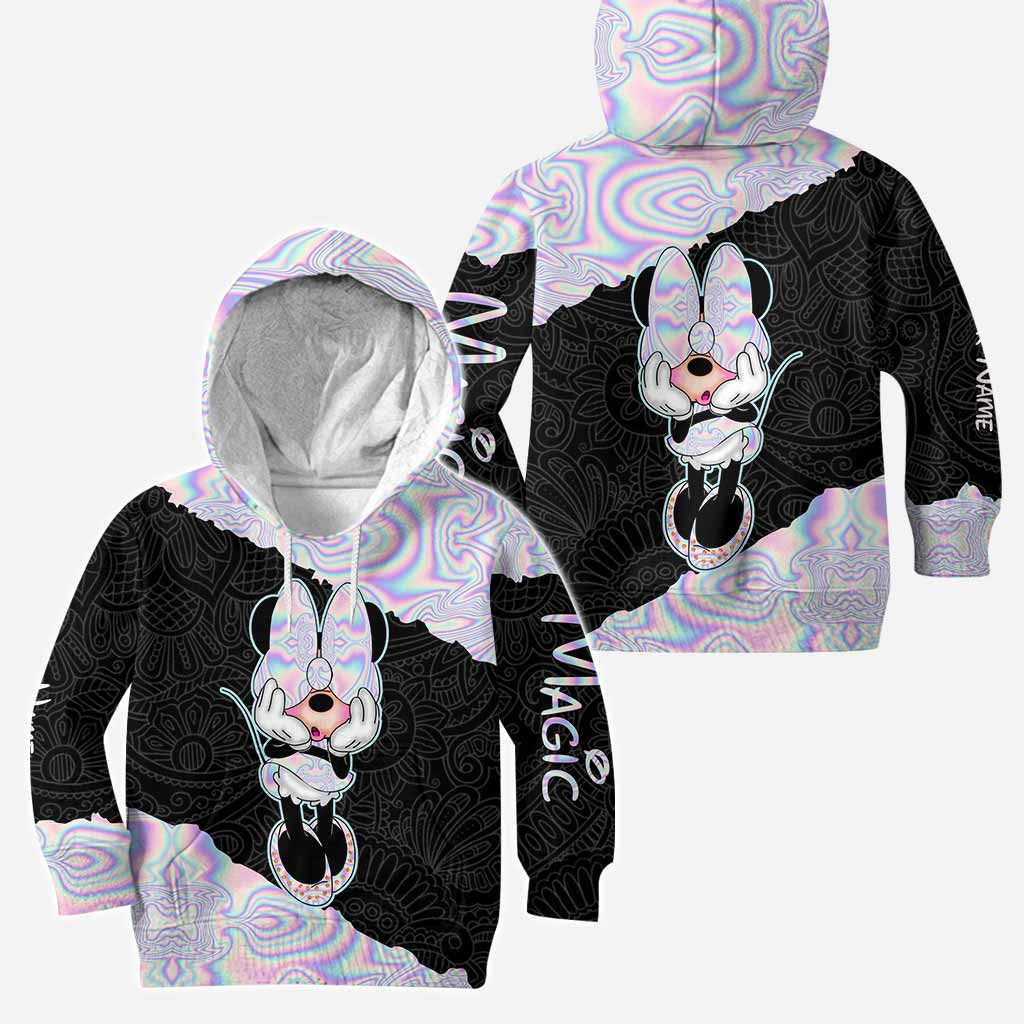 Personalized Magic Mouse Hoodie and Leggings Set for Kids Hoodie & Leggings GradoCreations