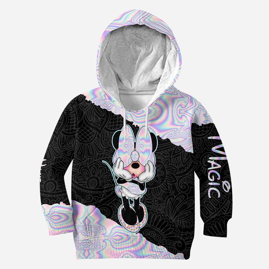 Personalized Magic Mouse Hoodie and Leggings Set for Kids Hoodie & Leggings GradoCreations