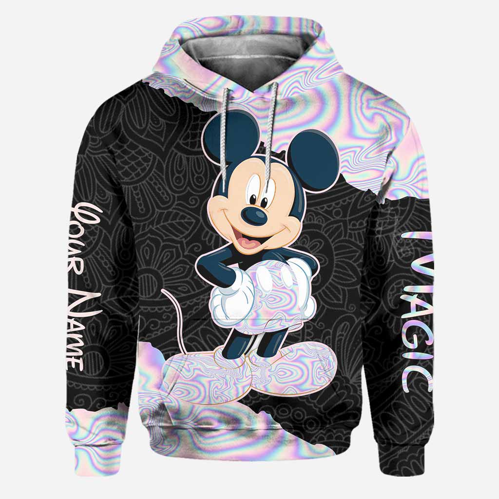 Personalized Mickey Mouse Hoodie and Leggings Set for Kids Hoodie & Leggings GradoCreations
