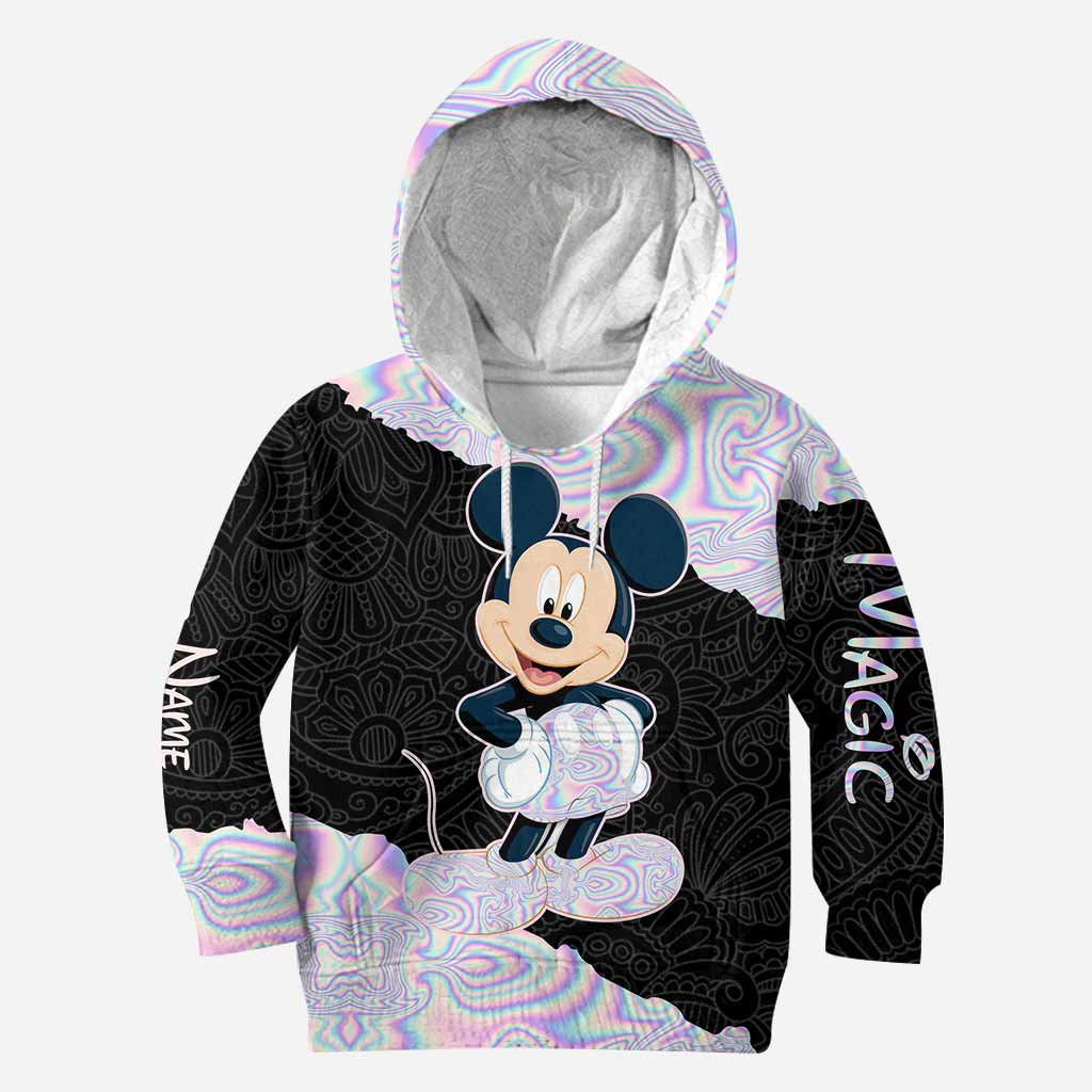Personalized Mickey Mouse Hoodie and Leggings Set for Kids Hoodie & Leggings GradoCreations