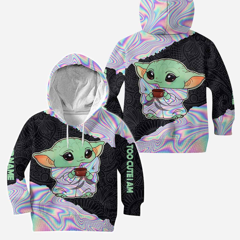 Personalized Hoodie and Leggings Set for Kids Custom Name Gift Hoodie & Leggings GradoCreations