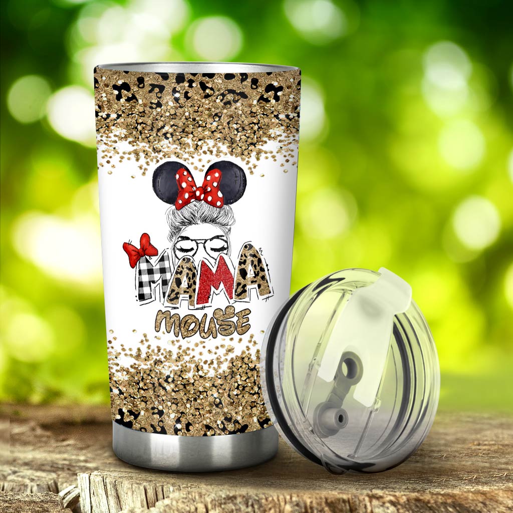Personalized Mama Mouse Tumbler Custom Name Gift for Mom Tumbler GradoCreations