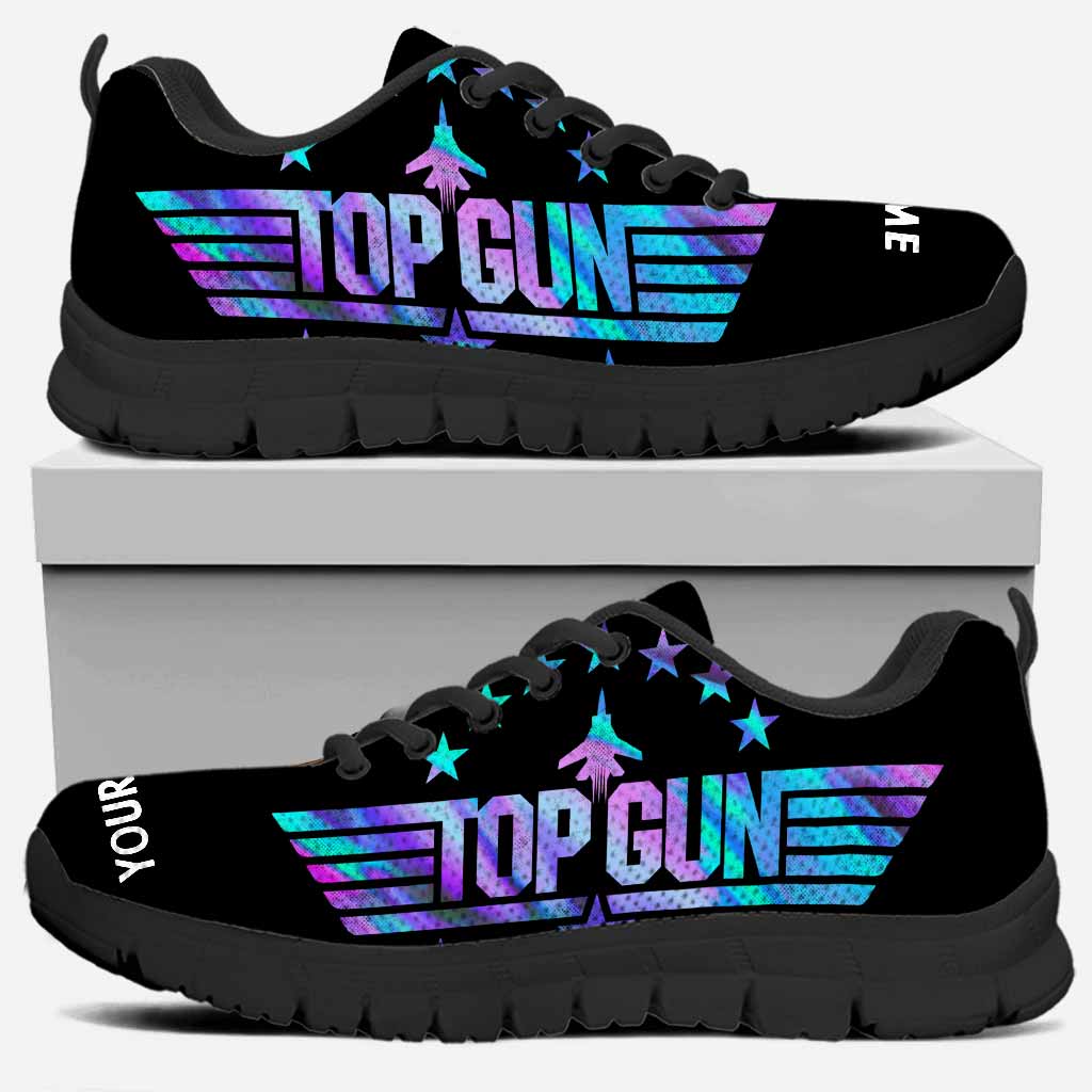 Personalized Top Gun Sneakers Custom Name Gift for Him/Her Sneakers GradoCreations