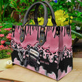 Personalized Leather Handbag Custom Name Gift for Women Leather Handbag GradoCreations