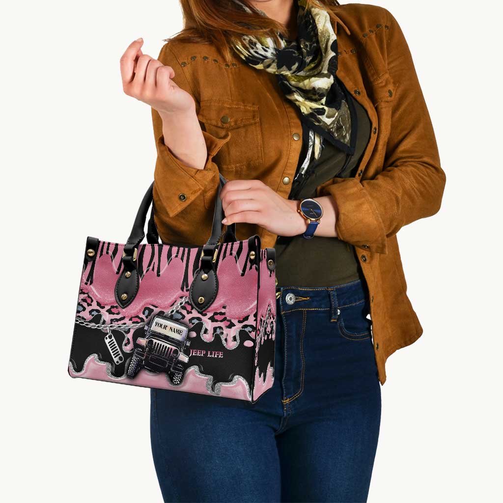 Personalized Leather Handbag Custom Name Gift for Women Leather Handbag GradoCreations