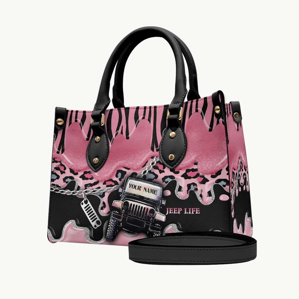 Personalized Leather Handbag Custom Name Gift for Women Leather Handbag GradoCreations