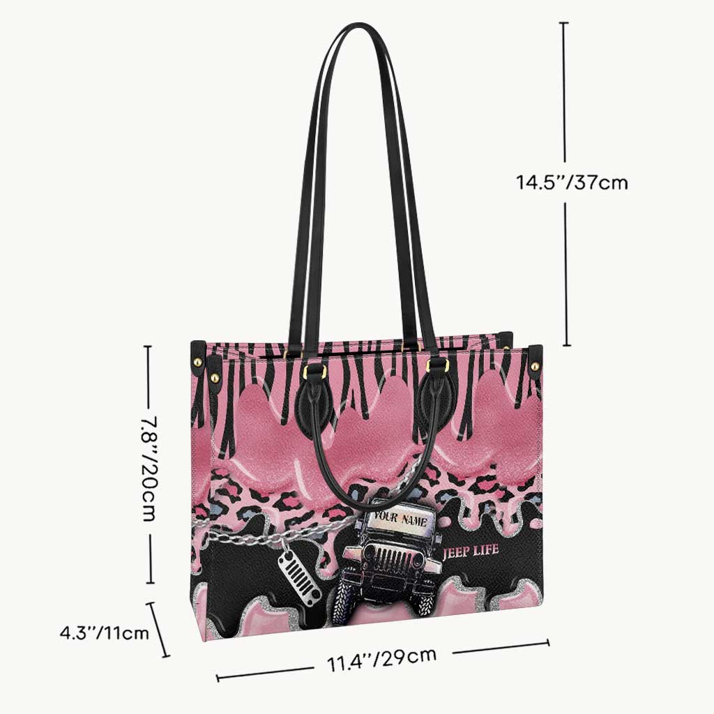 Personalized Leather Handbag Custom Name Gift for Women Leather Handbag GradoCreations