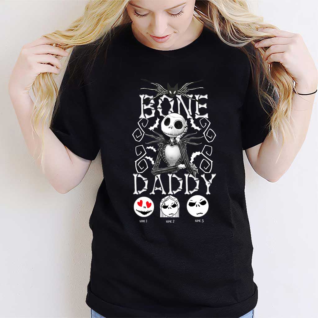 Personalized Bone Daddy T-shirt & Hoodie Gift for Halloween T-shirt & Hoodie GradoCreations