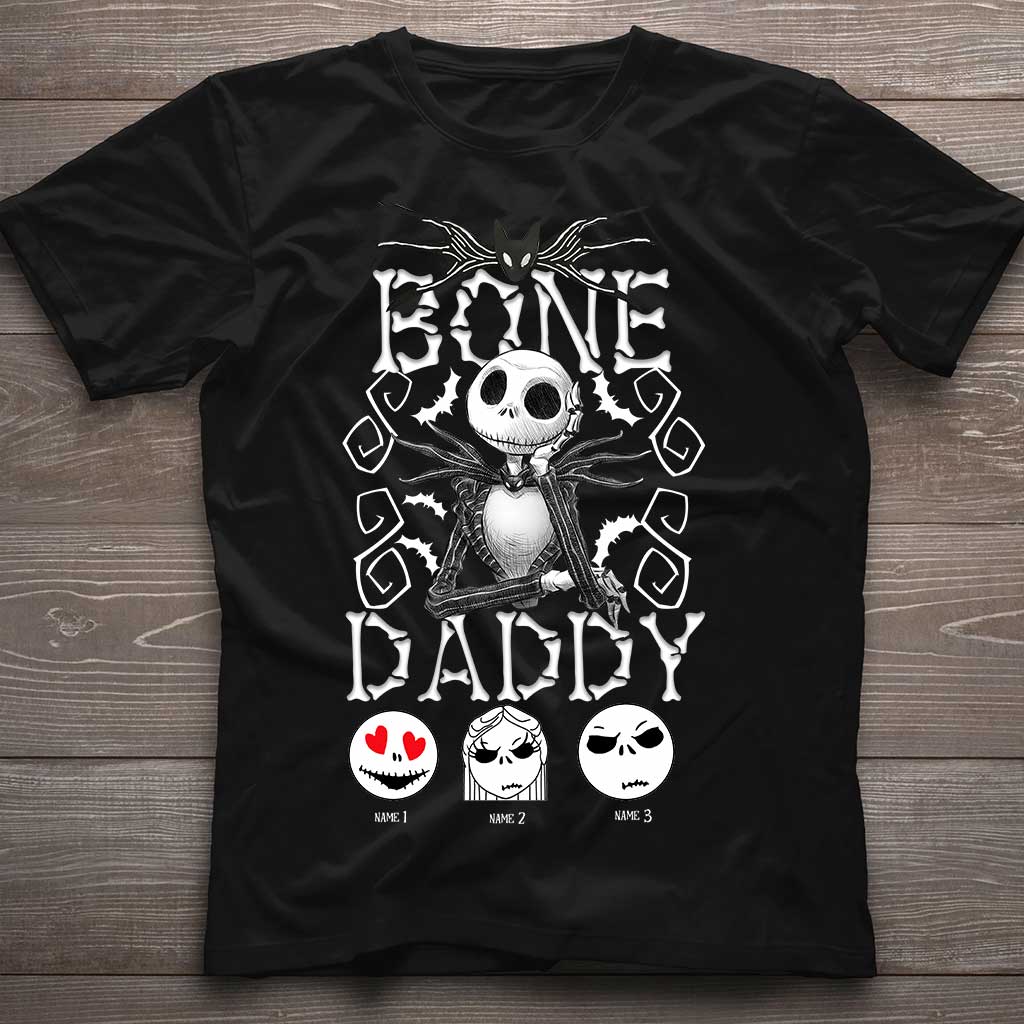 Personalized Bone Daddy T-shirt & Hoodie Gift for Halloween T-shirt & Hoodie GradoCreations