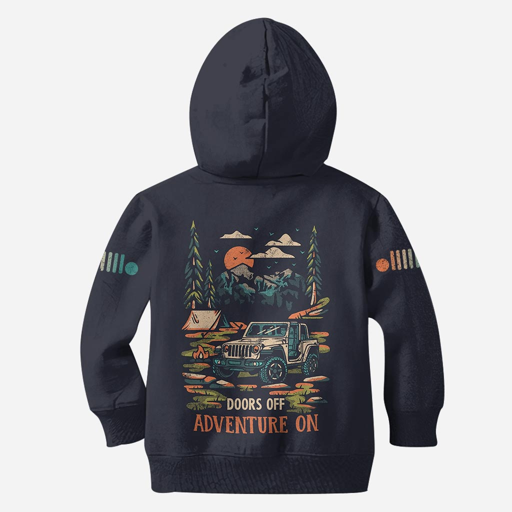 Personalized Adventure Jeep Hoodie All Over Print Custom Name Gift All Over Shirt GradoCreations