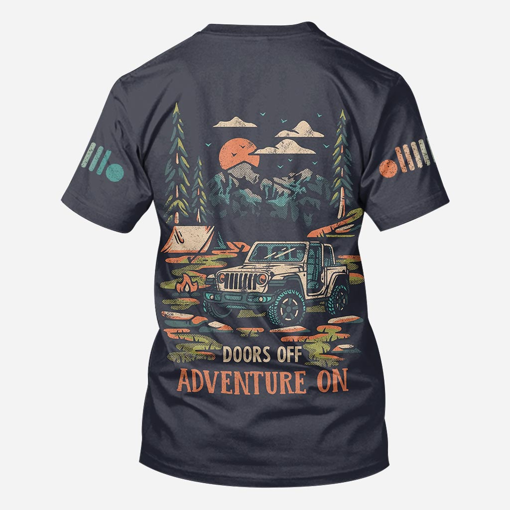 Personalized Adventure Jeep Hoodie All Over Print Custom Name Gift All Over Shirt GradoCreations