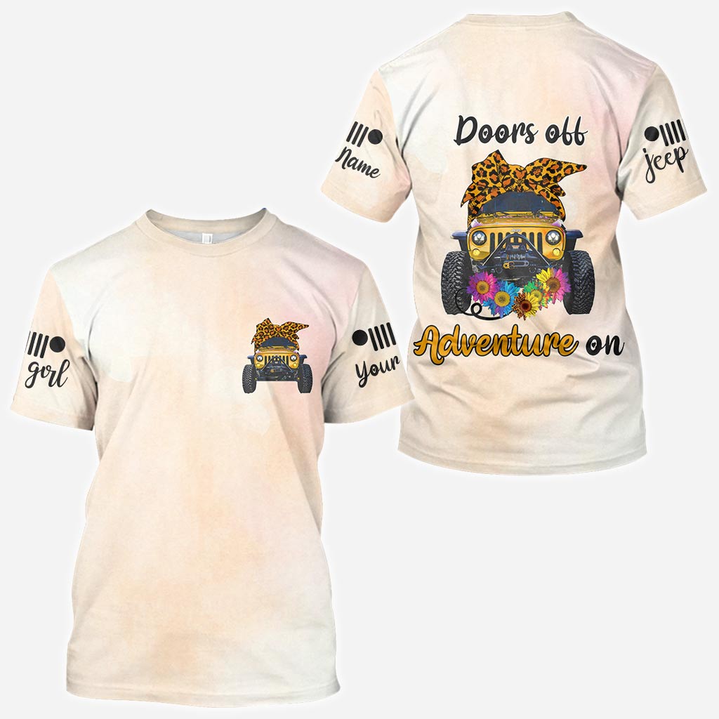 Personalized Adventure Jeep Hoodie Custom Name Gifts All Over Shirt GradoCreations