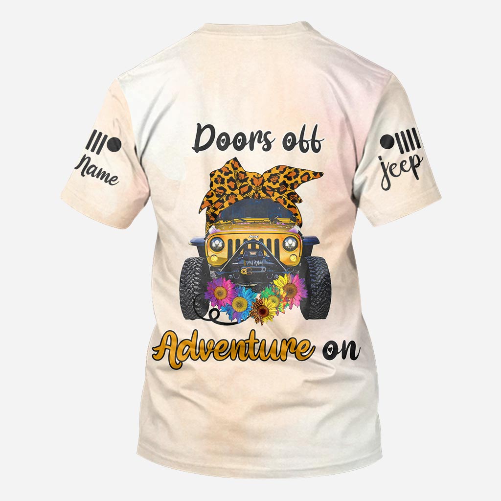 Personalized Adventure Jeep Hoodie Custom Name Gifts All Over Shirt GradoCreations