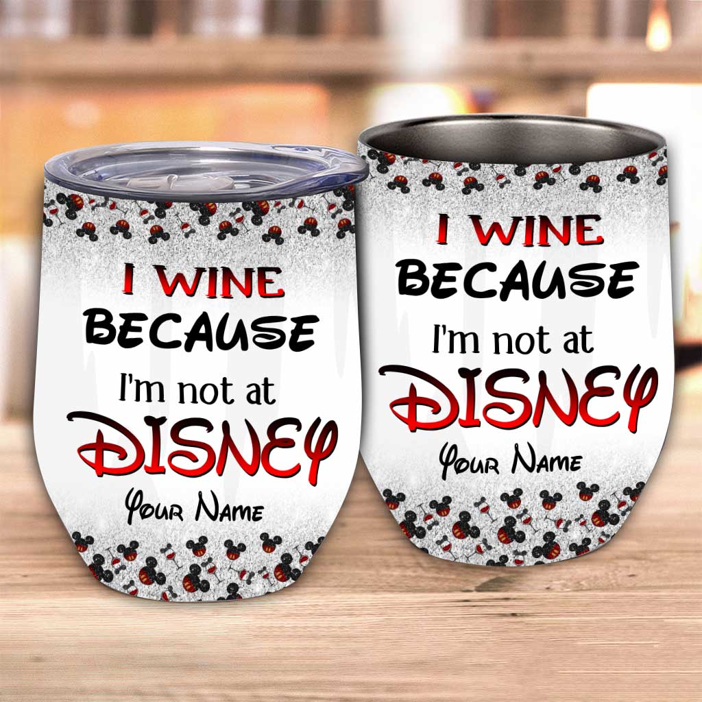 Personalized Wine Tumbler Custom Name Gift for Birthday & Christmas Wine Tumbler GradoCreations