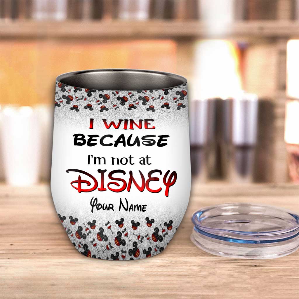 Personalized Wine Tumbler Custom Name Gift for Birthday & Christmas Wine Tumbler GradoCreations