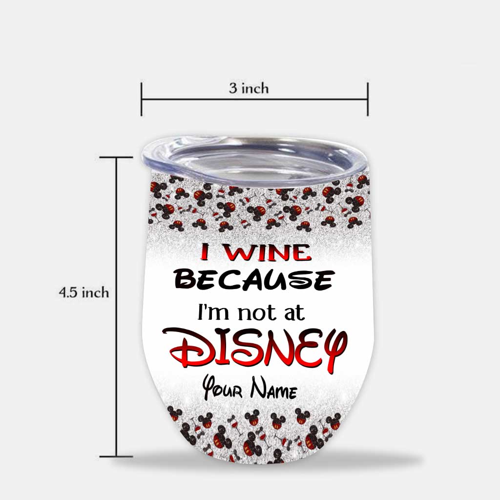 Personalized Wine Tumbler Custom Name Gift for Birthday & Christmas Wine Tumbler GradoCreations