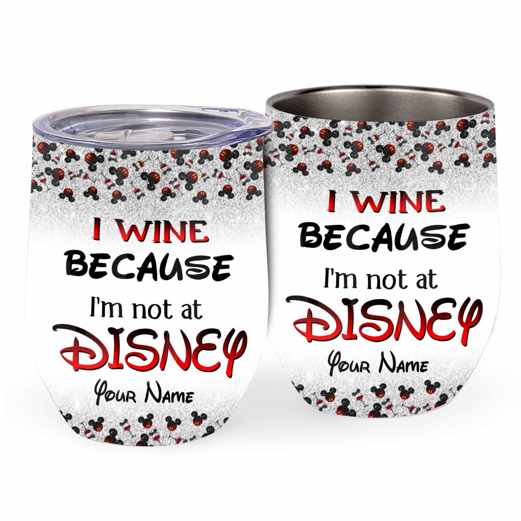 Personalized Wine Tumbler Custom Name Gift for Birthday & Christmas Wine Tumbler GradoCreations