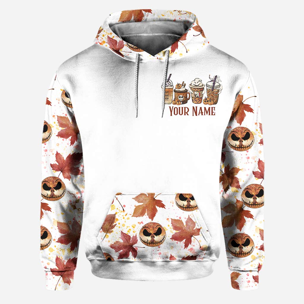 Personalized Halloween and Thanksgiving Hoodie & Leggings Set Custom Name Fall Gift Hoodie & Leggings GradoCreations
