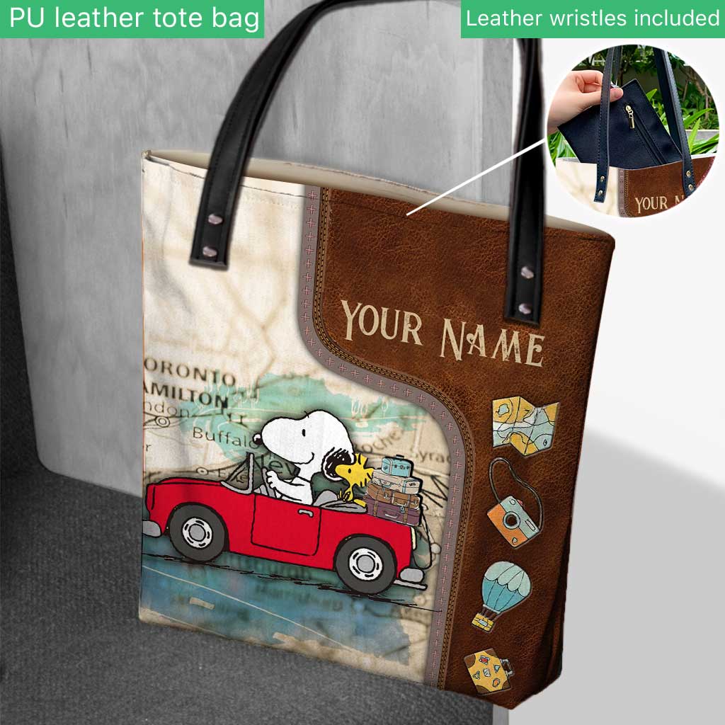 Personalized Travel Tote Bag with Custom Name for Mom/Dad Tote Bag GradoCreations