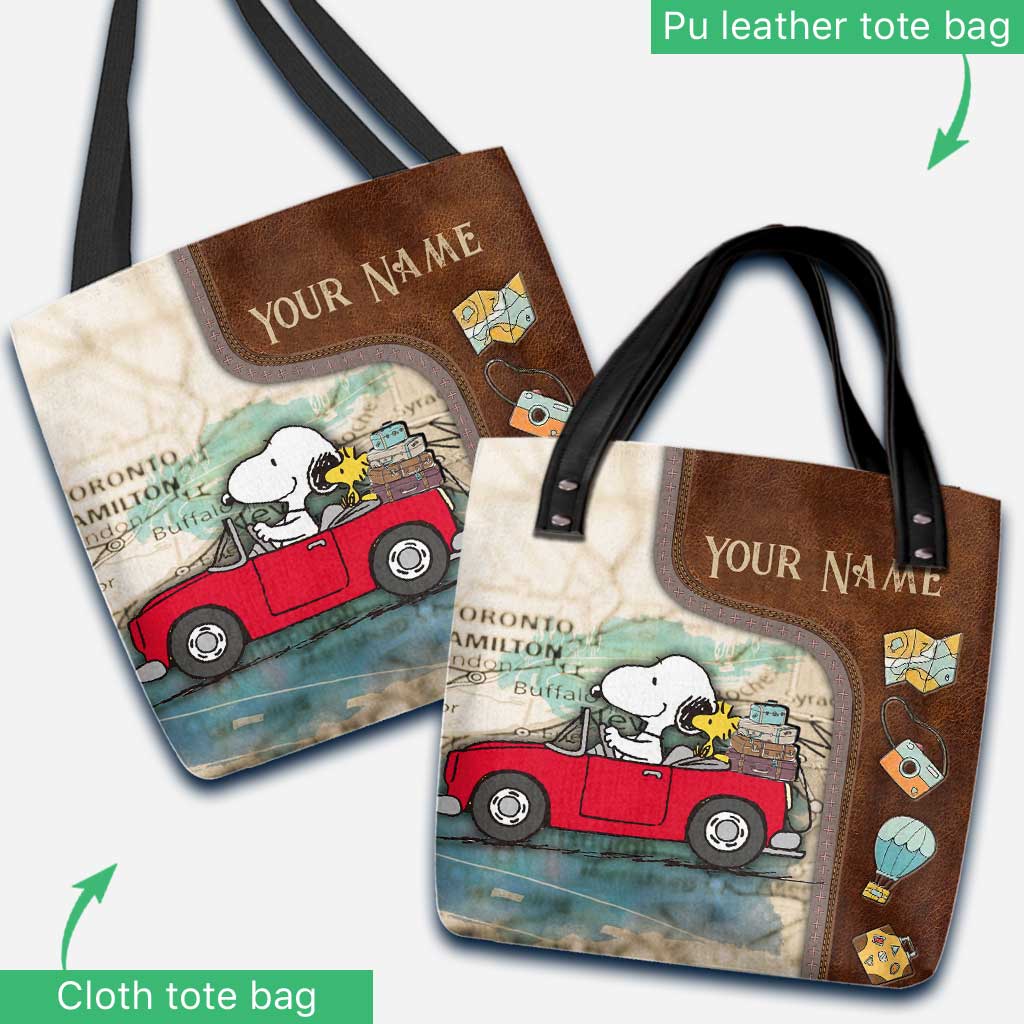 Personalized Travel Tote Bag with Custom Name for Mom/Dad Tote Bag GradoCreations