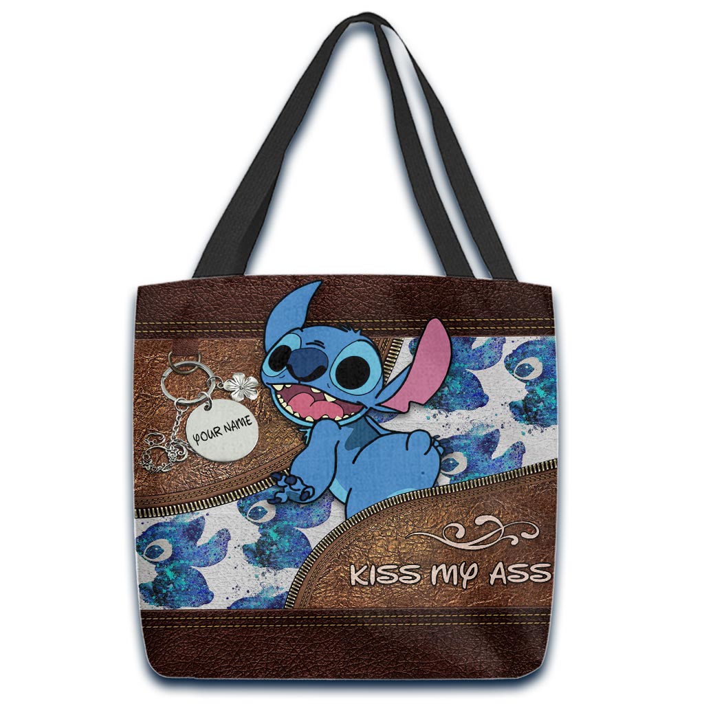 Personalized Ohana Tote Bag Custom Name Gift for Friends Tote Bag GradoCreations