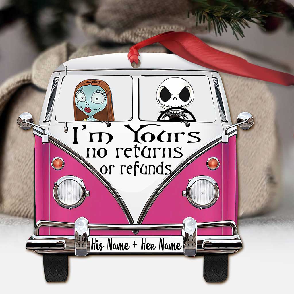 Personalized Christmas Nightmare Ornament Custom Name Gift Ornament GradoCreations
