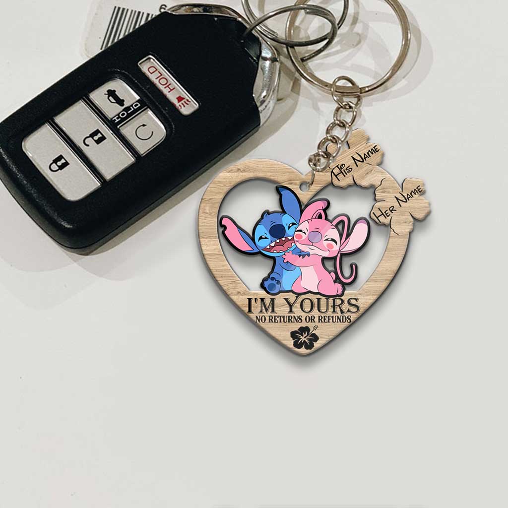 Personalized Ohana Keychain Custom Name Gift for Him/Her Keychain GradoCreations