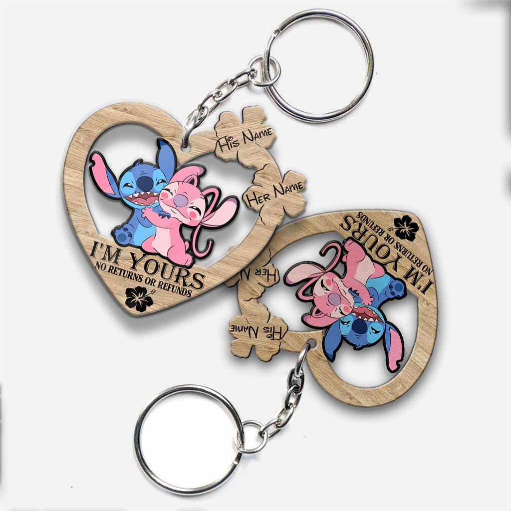 Personalized Ohana Keychain Custom Name Gift for Him/Her Keychain GradoCreations