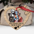 Personalized Christmas Nightmare Ornament Custom Names Gift for Couples Ornament GradoCreations