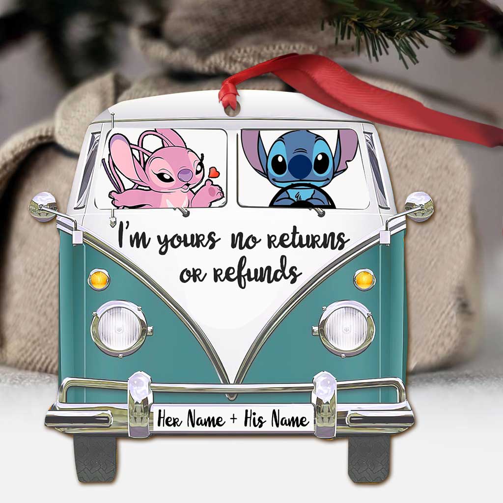 Personalized Ohana Christmas Ornament Custom Names Gift Ornament GradoCreations