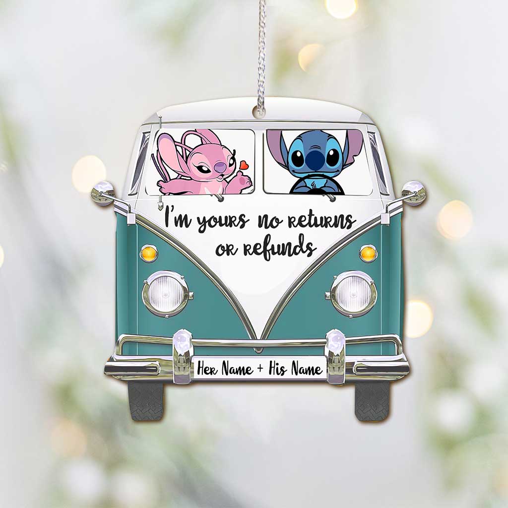 Personalized Ohana Christmas Ornament Custom Names Gift Ornament GradoCreations