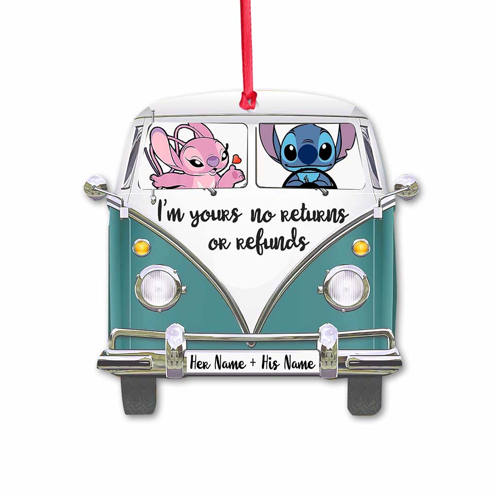 Personalized Ohana Christmas Ornament Custom Names Gift Ornament GradoCreations