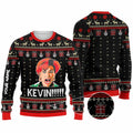 Personalized Christmas Sweater Custom Name Festive Gift Sweater GradoCreations