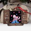 Personalized Christmas Ohana Ornament Custom Gift for Couples Ornament GradoCreations