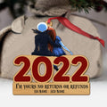 Personalized Nightmare Before Christmas Ornament Custom Name Holiday Gift One-sided Ornament GradoCreations