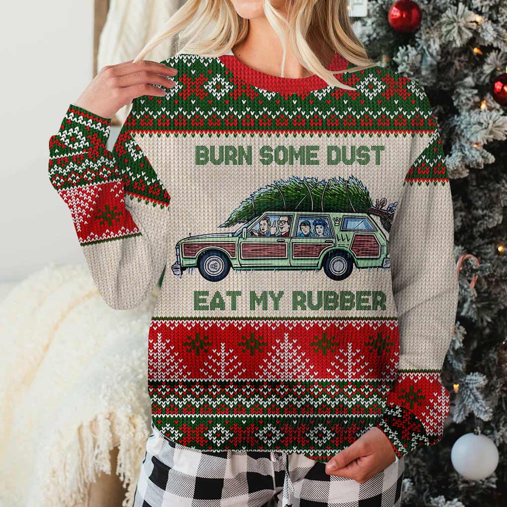 Personalized Christmas Sweater Custom Name Fun Design Gift Sweater GradoCreations