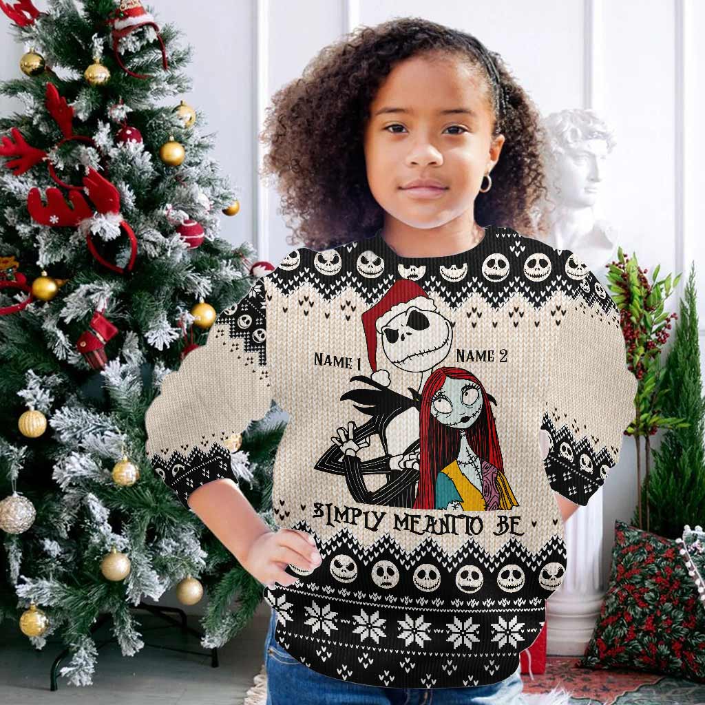 Personalized Christmas Sweater Unique Nightmare Before Christmas Gift Sweater GradoCreations