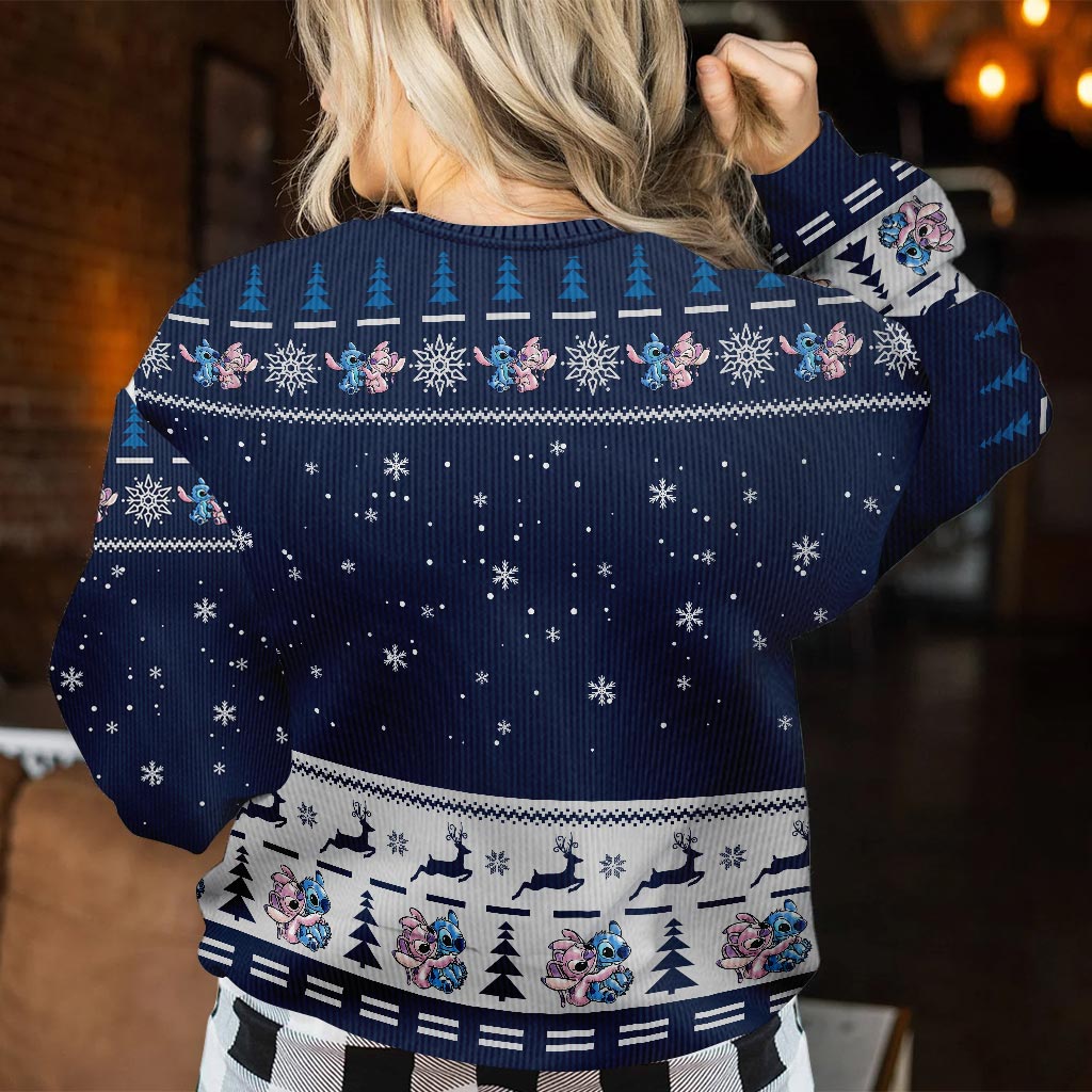 Personalized Aloha Ohana Christmas Sweater Custom Names Sweater GradoCreations