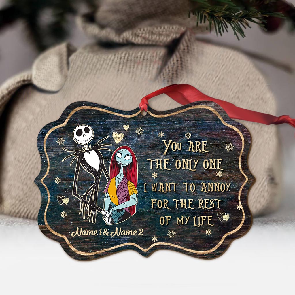 Personalized Nightmare Before Christmas Ornament Custom Name Gift Ornament GradoCreations