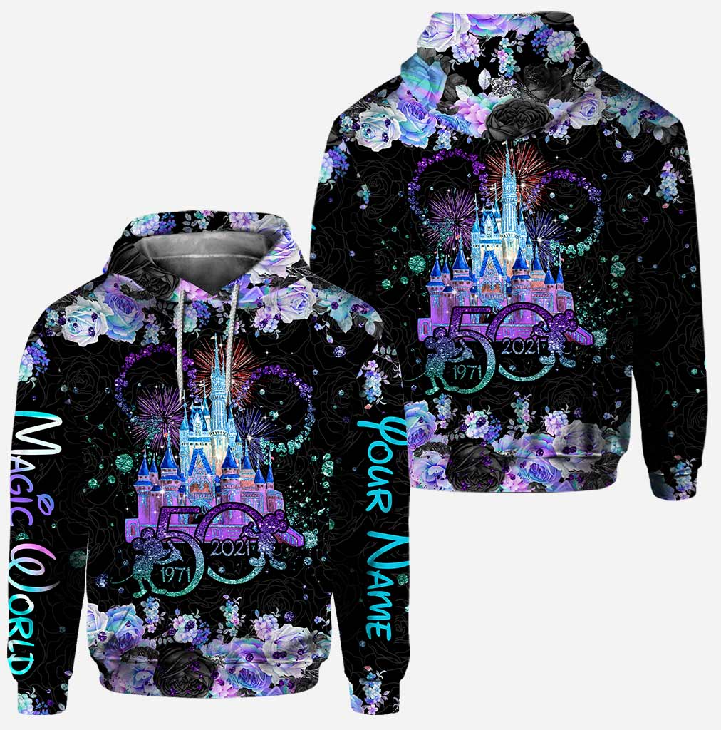 Personalized Magic World Hoodie & Leggings Set for Kids Hoodie & Leggings GradoCreations
