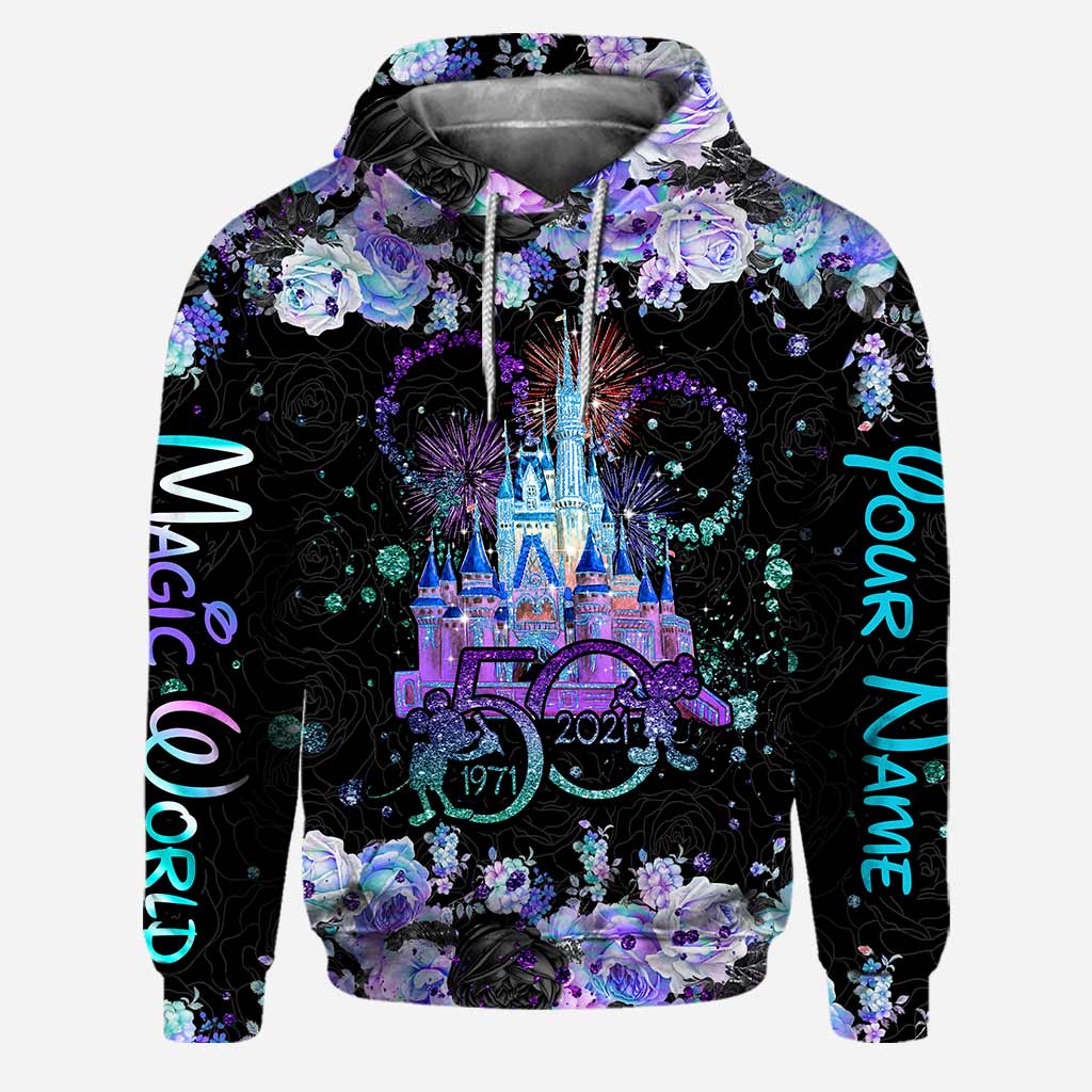 Personalized Magic World Hoodie & Leggings Set for Kids Hoodie & Leggings GradoCreations