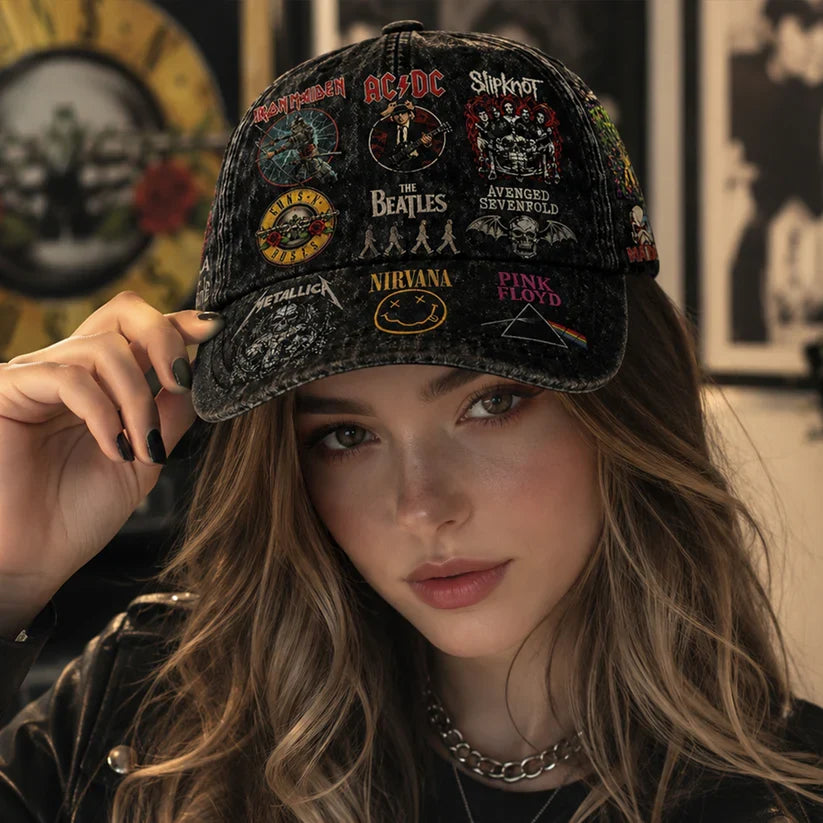 Legends Edition Classic Cap Custom Rock Band Hat Gift Classic Cap GradoCreations