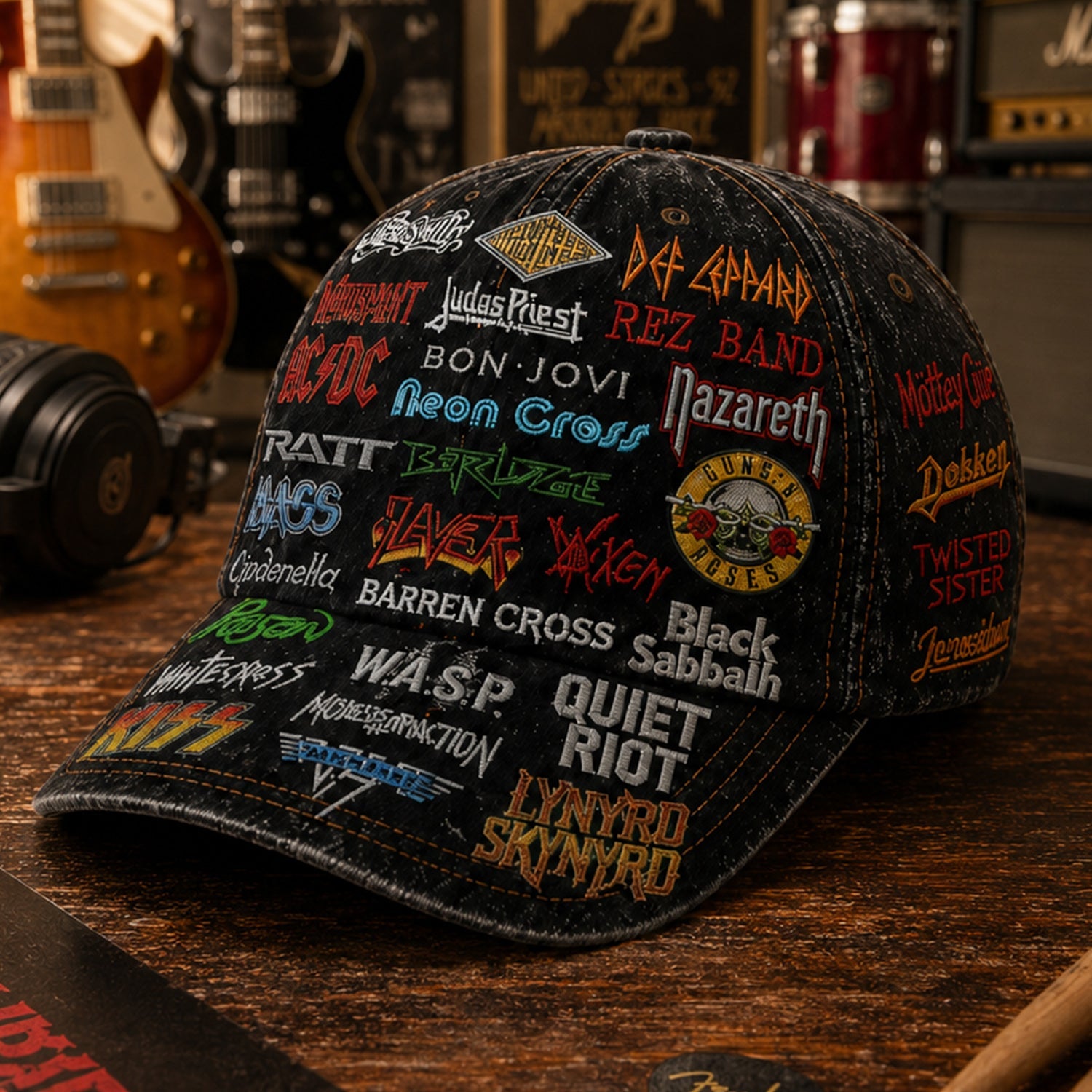 Personalized Classic Cap Legends Edition for Rock Lovers Classic Cap GradoCreations